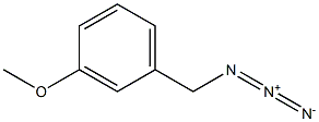 3-Methoxybenzyl azide Struktur