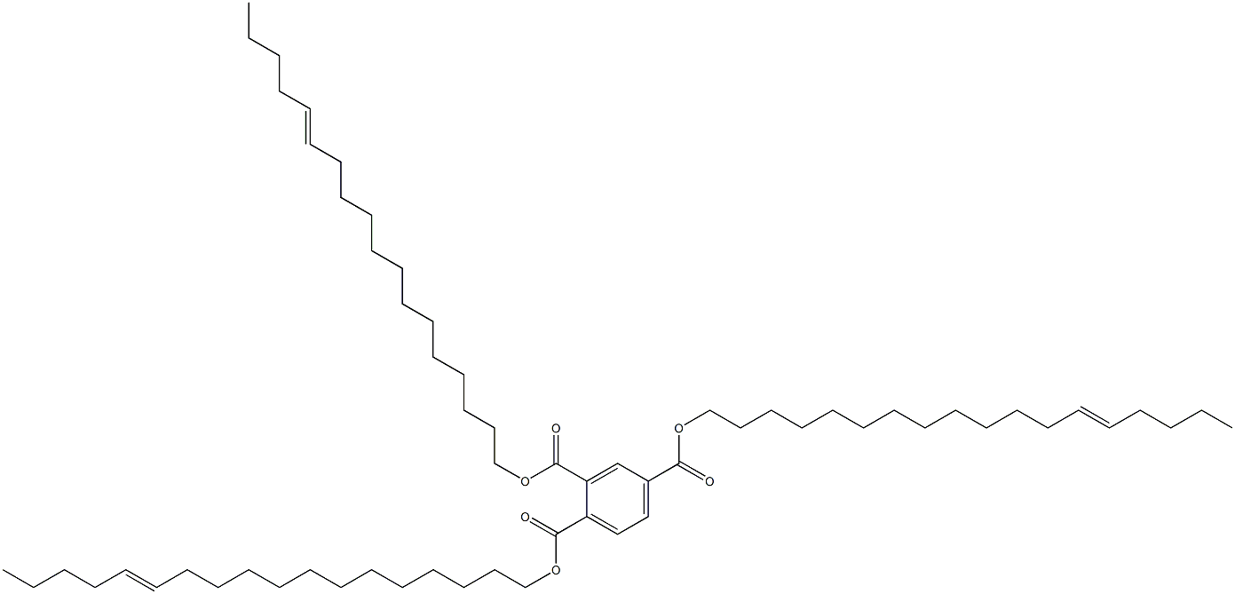 1,2,4-Benzenetricarboxylic acid tri(13-octadecenyl) ester Struktur