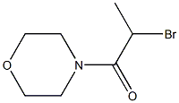 4-(2-Bromopropionyl)morpholine Struktur