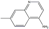 7-Methylquinolin-4-amine Struktur