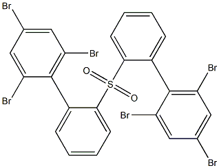 2,4,6-Tribromophenylphenyl sulfone Struktur