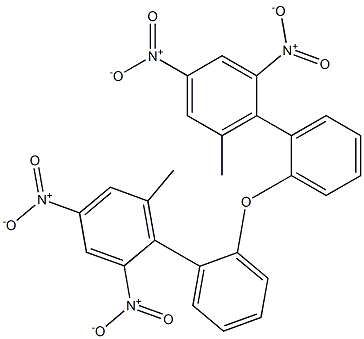 6-Methyl-2,4-dinitrophenyl(phenyl) ether Struktur