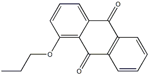 1-Propoxyanthraquinone Struktur