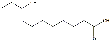 9-Hydroxyundecanoic acid Struktur