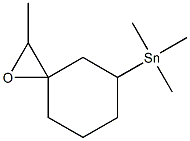 2-Methyl-5-(trimethylstannyl)-1-oxaspiro[2.5]octane Struktur