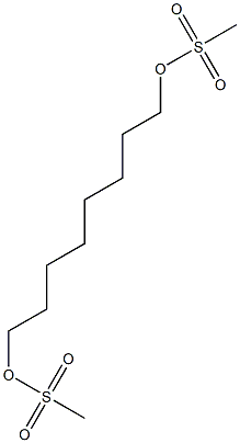 Octane-1,8-diol bis(methanesulfonate) Struktur