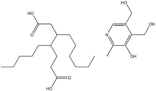 Pyridoxine-3,4'-dinonanoate Struktur