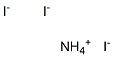 Ammonium triiodide Struktur