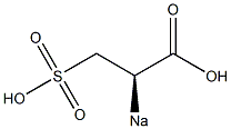 [R,(+)]-2-Sodiosulfopropionic acid Struktur