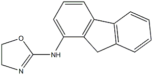 N-(2-Oxazolin-2-yl)-9H-fluoren-1-amine Struktur