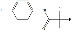 N-(4-Iodophenyl)-2,2,2-trifluoroacetamide Struktur