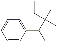 1,2,2-Trimethylbutylbenzene Struktur