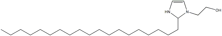 1-(2-Hydroxyethyl)-2-nonadecyl-4-imidazoline Struktur