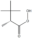 [R,(-)]-2,3,3-Trimethylperoxybutyric acid Struktur