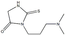 3-[3-(Dimethylamino)propyl]-2-thioxoimidazolidin-4-one Struktur