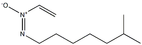 6-Methyl-1-(ethenyl-ONN-azoxy)heptane Struktur