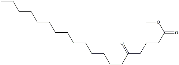 5-Oxononadecanoic acid methyl ester Struktur