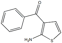 3-Benzoyl-2-thiophenamine Struktur