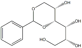 1-O,3-O-Benzylidene-D-glucitol Struktur