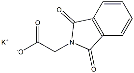 1,3-Dioxoisoindoline-2-acetic acid potassium salt Struktur