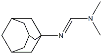 N1,N1-Dimethyl-N2-(1-adamantyl)formamidine Struktur