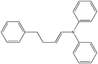 N,N-Diphenyl-4-phenyl-1-buten-1-amine Struktur