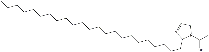 1-(1-Hydroxyethyl)-2-tricosyl-3-imidazoline Struktur