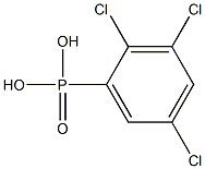 2,3,5-Trichlorophenylphosphonic acid Struktur