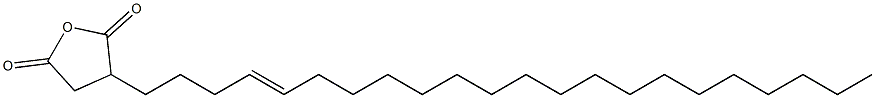 2-(4-Docosenyl)succinic anhydride Struktur