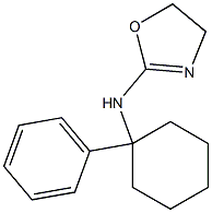 2-(1-Phenylcyclohexylamino)-2-oxazoline Struktur