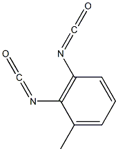 2,3-Diisocyanatotoluene Struktur