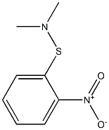 N,N-Dimethyl-o-nitrobenzenesulfenamide Struktur