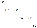 Pentachromium zinc Struktur