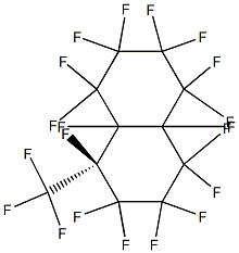 4a-(Trifluoromethyl)heptadecafluorodecalin Struktur