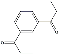 1,3-Dipropionylbenzene Struktur