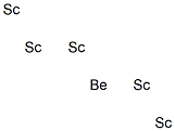 Pentascandium beryllium Struktur