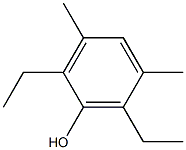 2,6-Diethyl-3,5-dimethylphenol Struktur