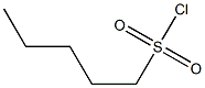 Pentane-1-sulfonic acid chloride Struktur