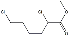 2,6-Dichlorocaproic acid methyl ester Struktur