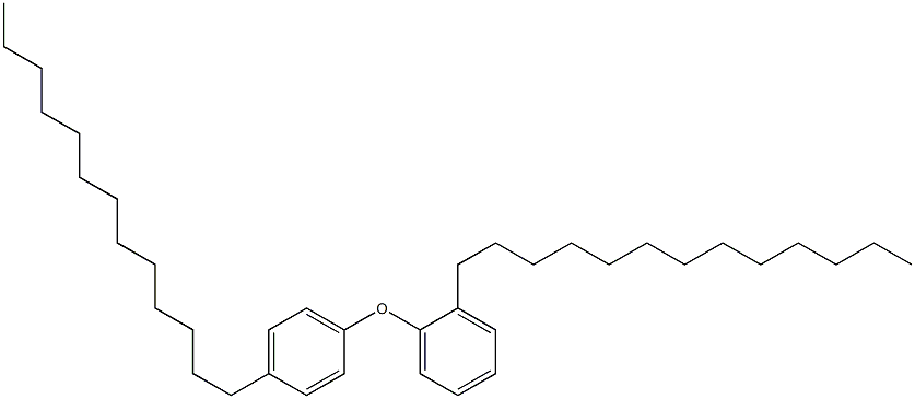 2,4'-Ditridecyl[oxybisbenzene] Struktur