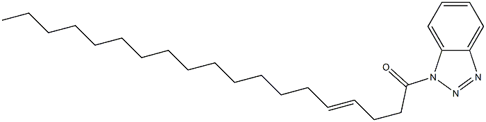 1-(4-Nonadecenoyl)-1H-benzotriazole Struktur