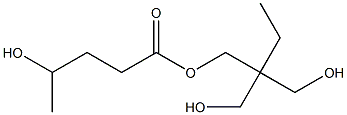 4-Hydroxyvaleric acid 2,2-bis(hydroxymethyl)butyl ester Struktur