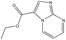 Imidazo[1,2-a]pyrimidine-3-carboxylic acid ethyl ester Struktur