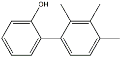 2-(2,3,4-Trimethylphenyl)phenol Struktur