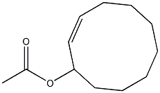 2-Cyclodecen-1-ol acetate Struktur