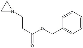 1-Aziridinepropionic acid benzyl ester Struktur