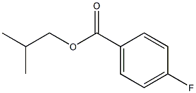 p-Fluorobenzoic acid isobutyl ester Struktur