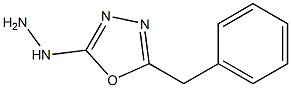 (5-Benzyl-1,3,4-oxadiazol-2-yl)hydrazine Struktur