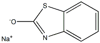 Sodiumbenzothiazole-2-olate Struktur