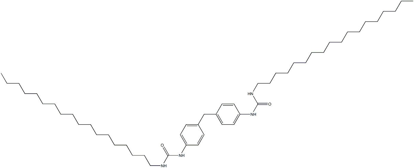 Bis[4-(3-octadecylureido)phenyl]methane Struktur